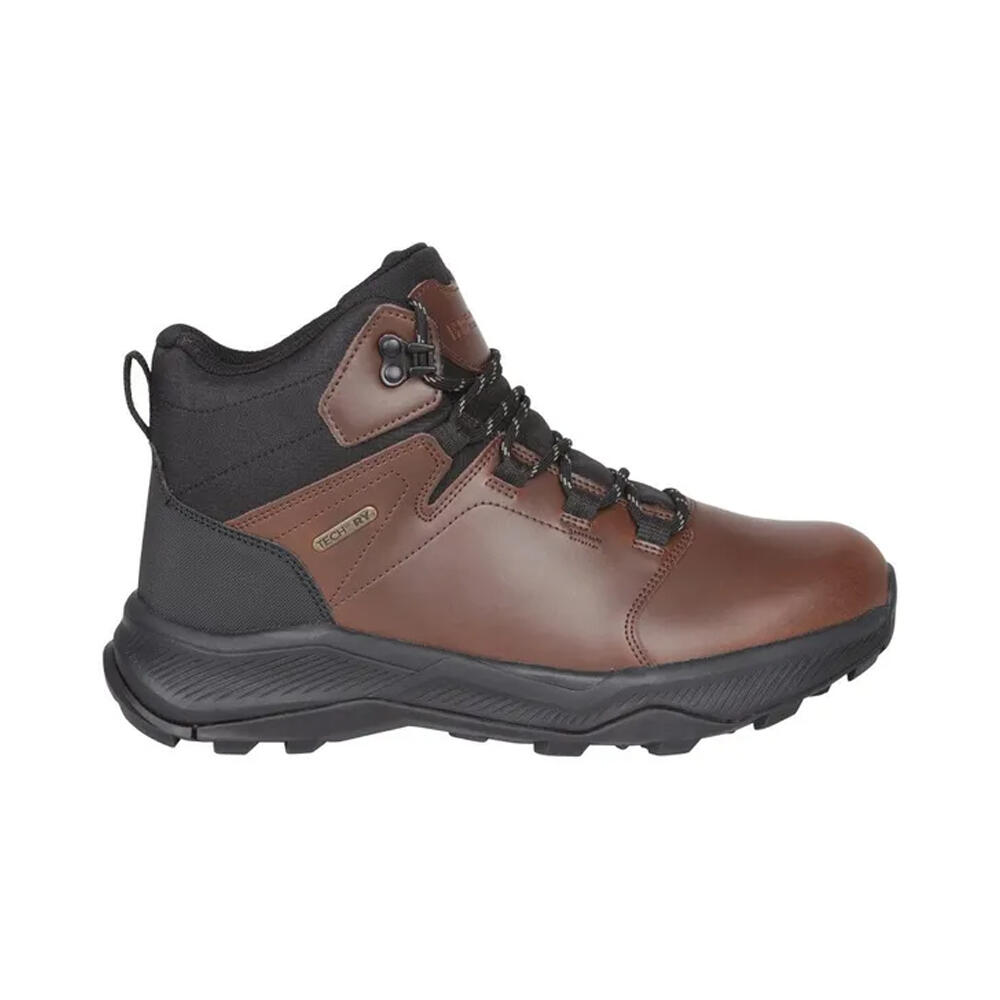 Mountain Warehouse Mens Exploration Leather Waterproof Walking Boots
