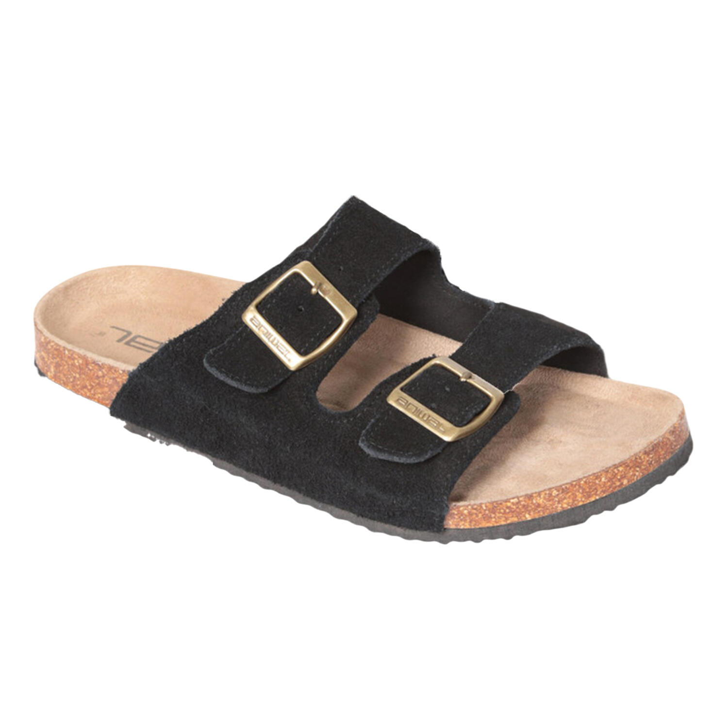 Animal Womens/Ladies Leather Casual Sliders
