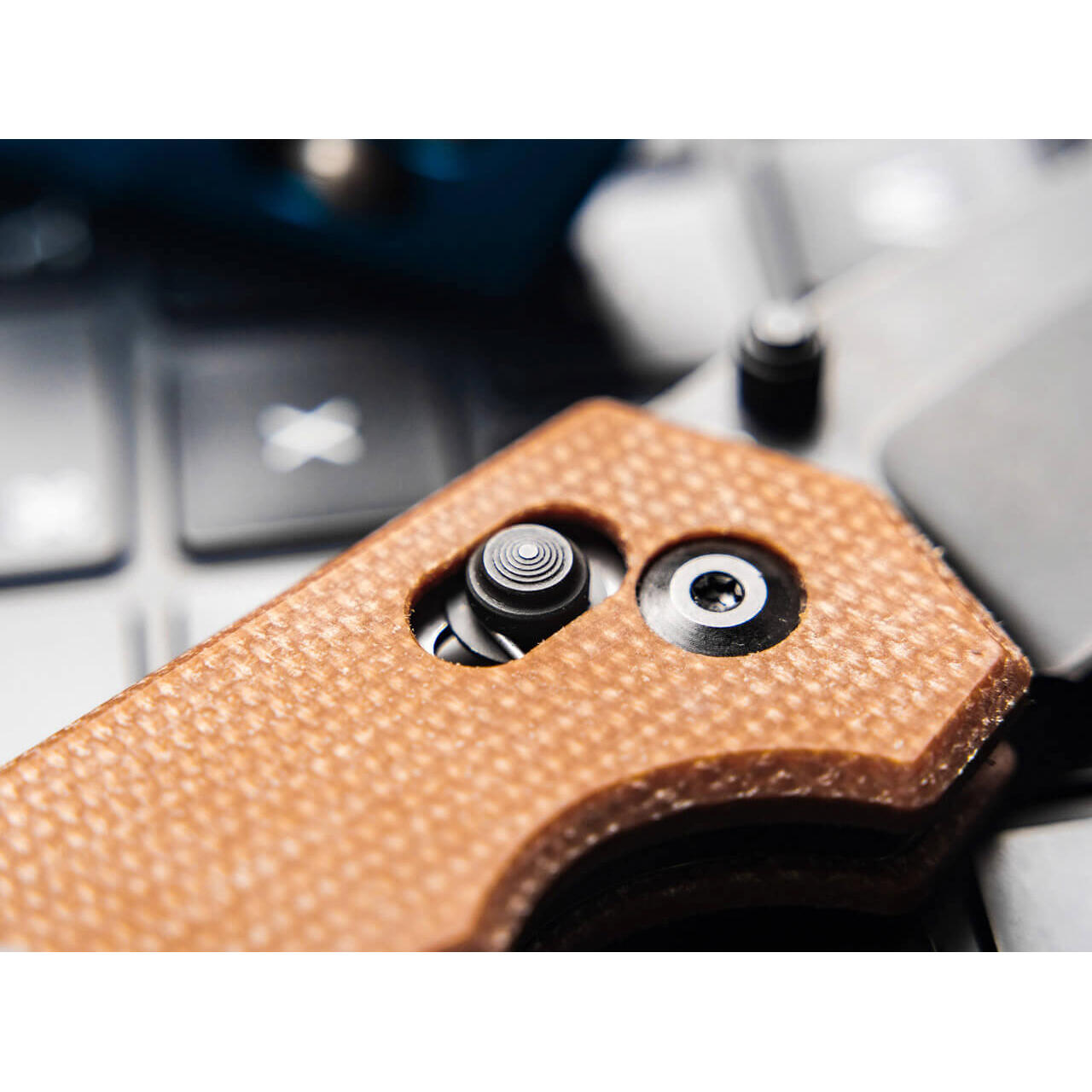 Magnum Rockstub Brown Micarta EDC 5/5