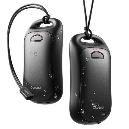 Chauffe-mains électronique OCOOPA UT4 Urban, 2×3000 mAh, jusqu’à 2×9 h, IP45