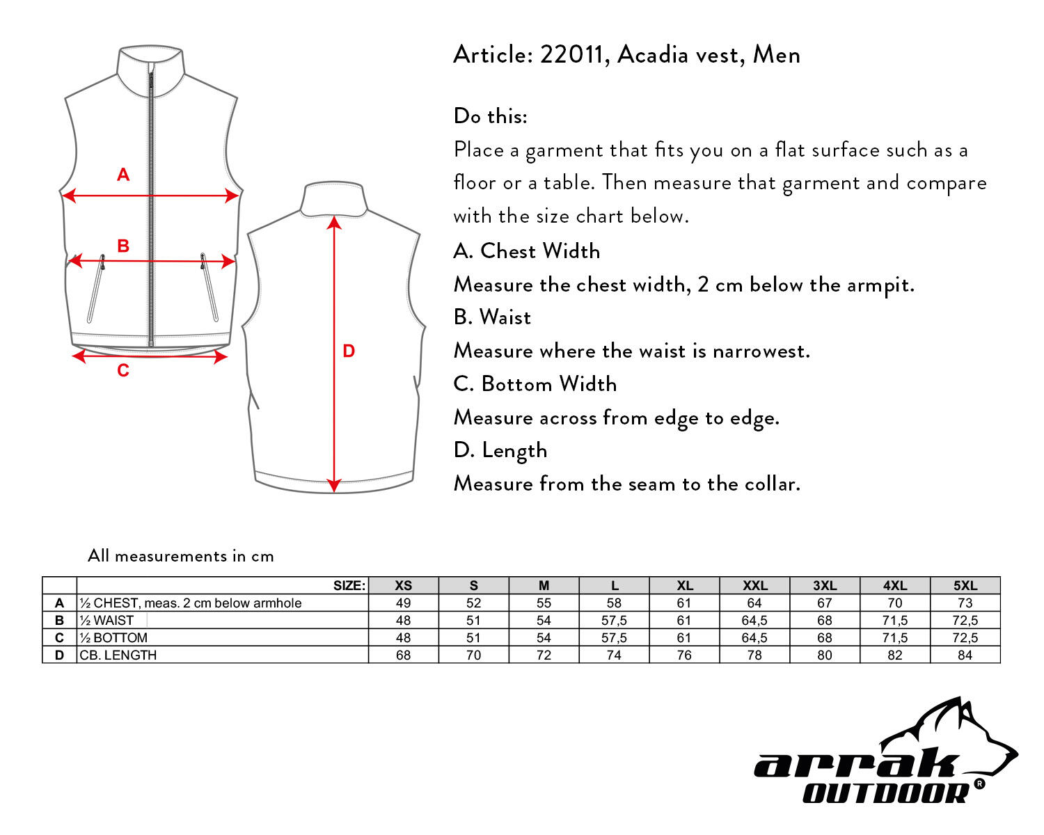 Gilet Acadia pour homme bleu marine 7/7