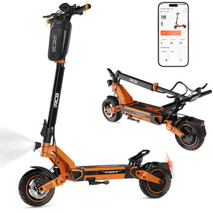 Trottinette Électrique Adulte avec clignotants - RCB-D7 20.8Ah Ultra NFC APP