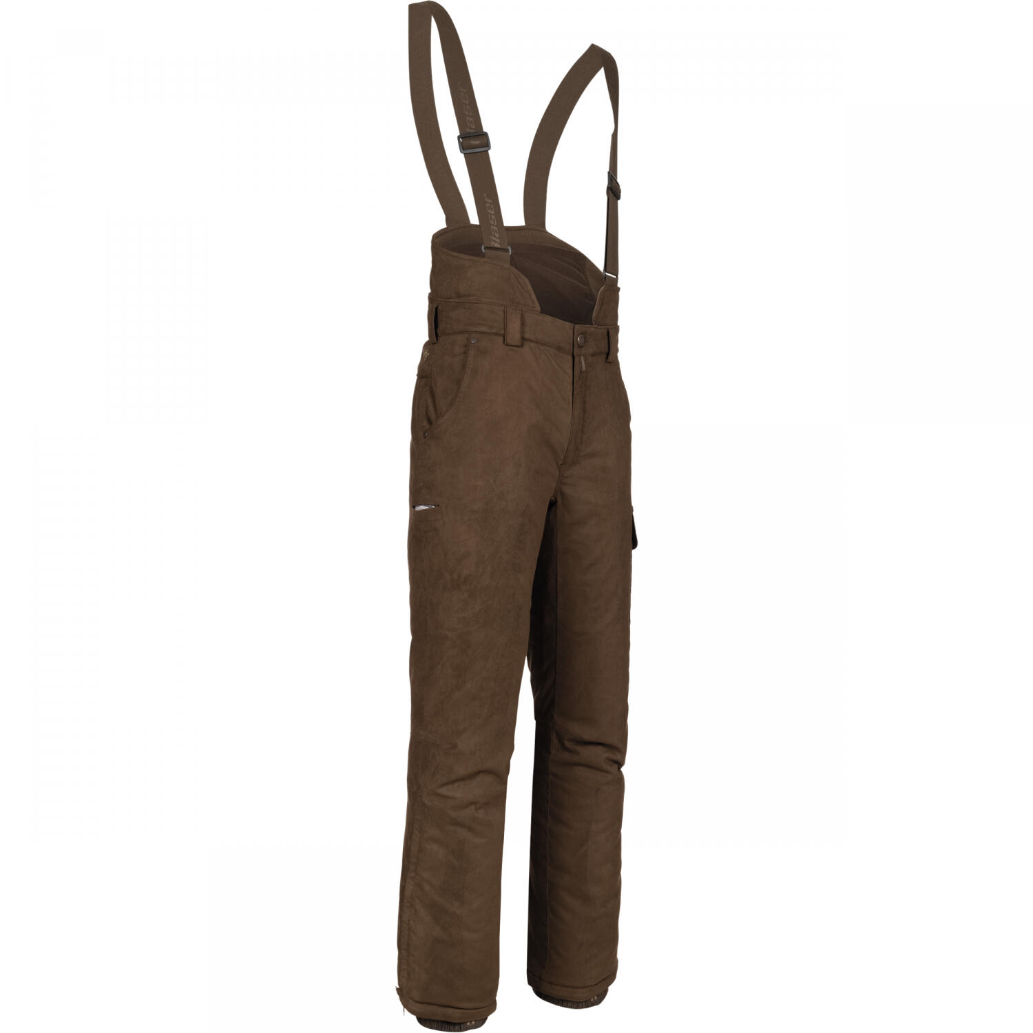 Suede Bib Hose Matti 3/4
