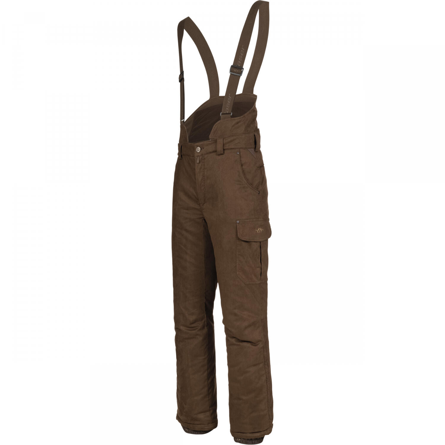 Suede Bib Hose Matti 2/4