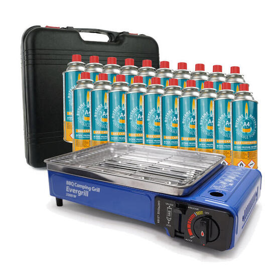 Eurocatch grill gazowy 20 kartuszy