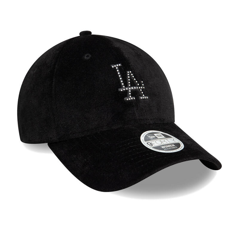 Șapcă cu cozoroc New Era Diamante Velour 9Forty Los Angeles Dodgers