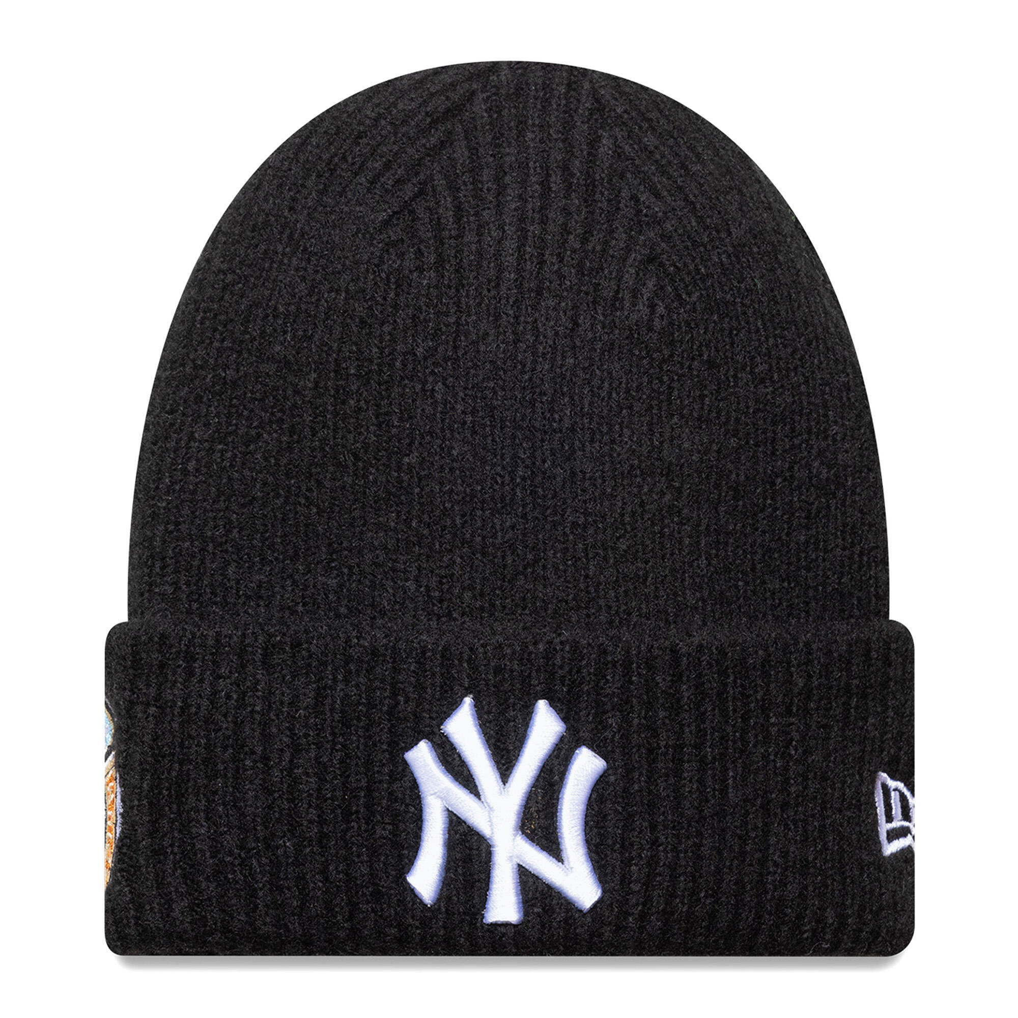 Gorro de invierno New Era MLB WS New York Yankees negro/blanco 3/3
