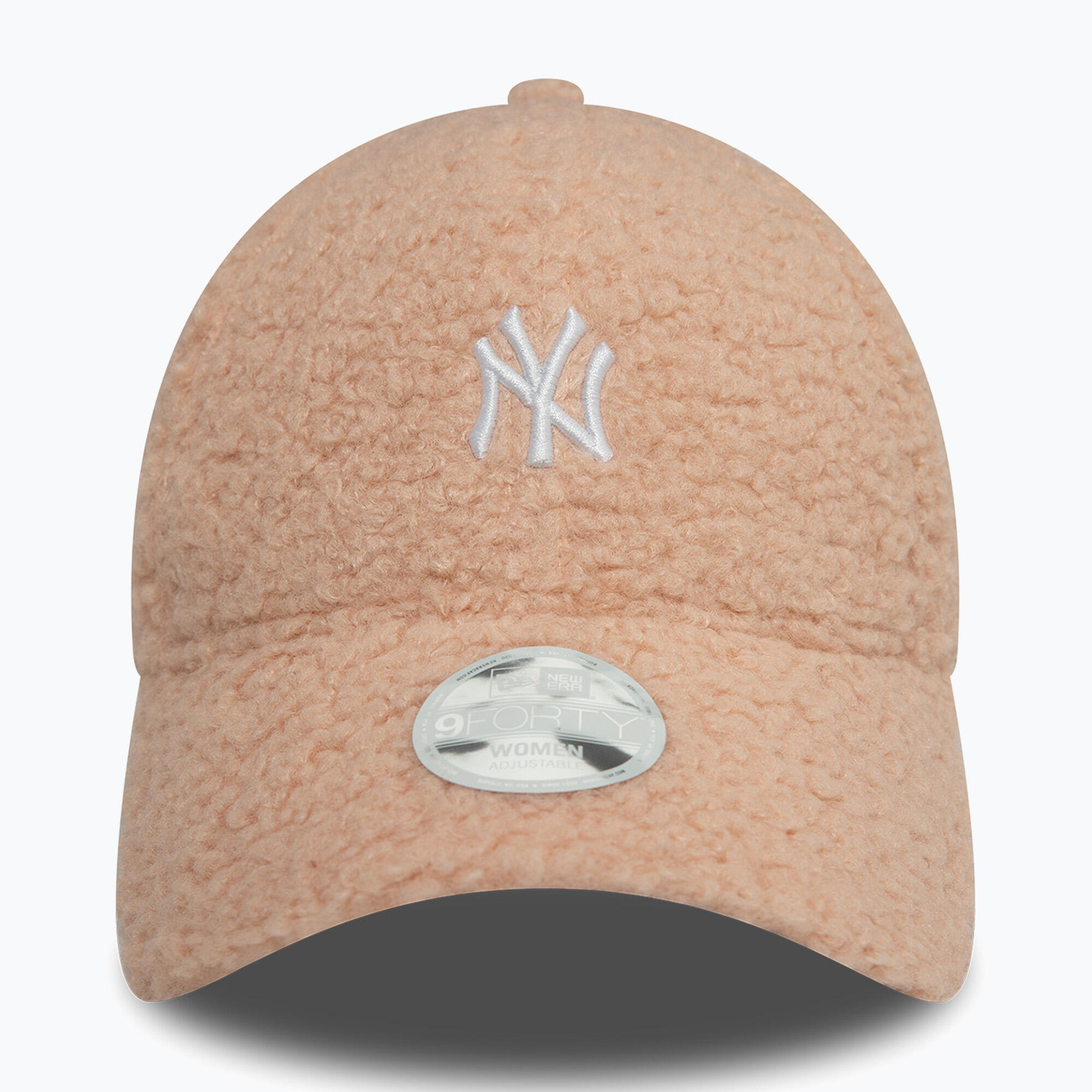 Gorra con visera para mujer New Era Borg 9FORTY New York Yankees 3/6