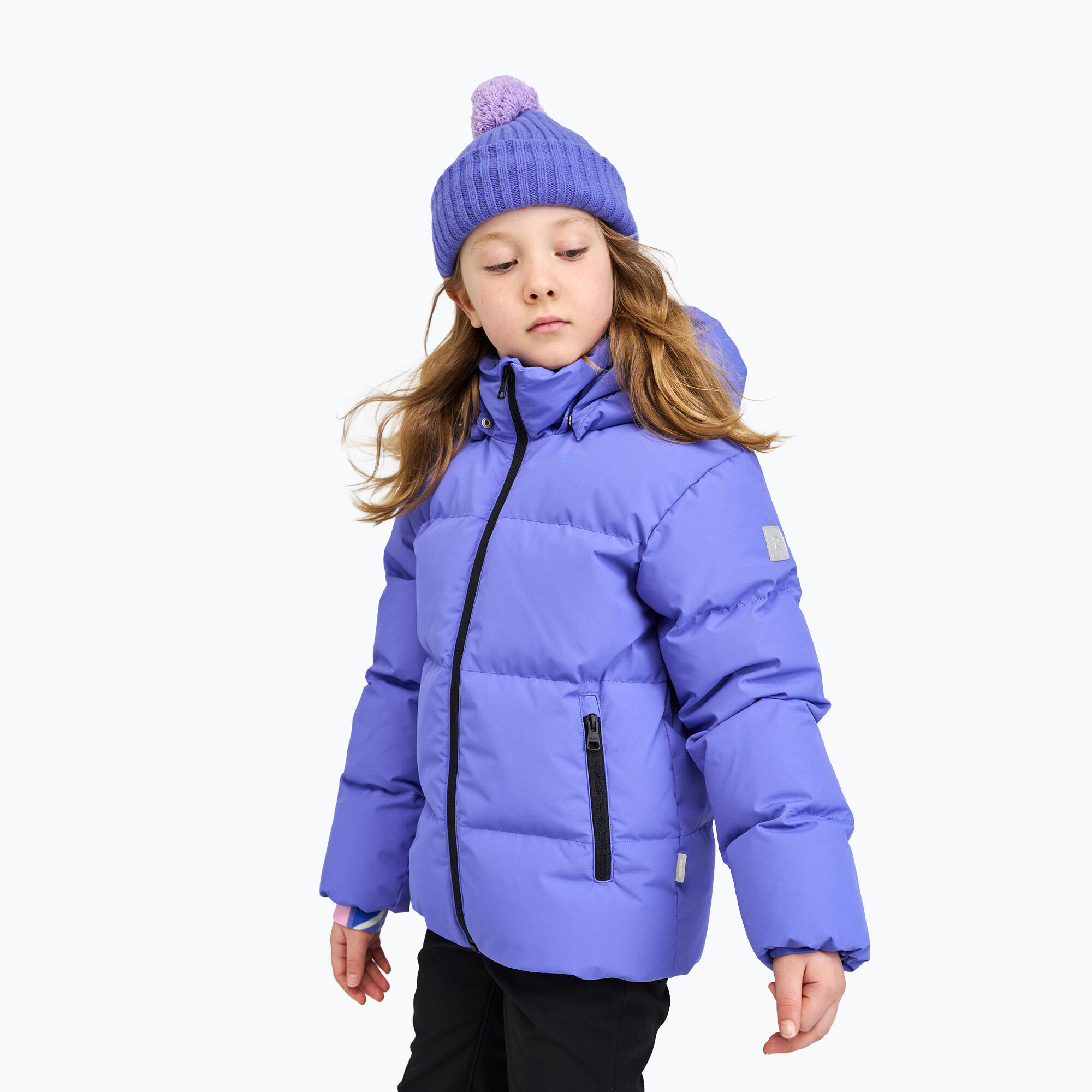 Cappello invernale per bambini Reima Topsu breezy violet 6/7