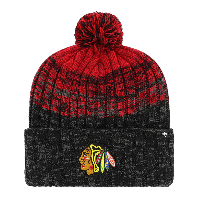Pletená zimní čepice NHL Chicago Blackhakws Cascade ’47 CUFF KNIT