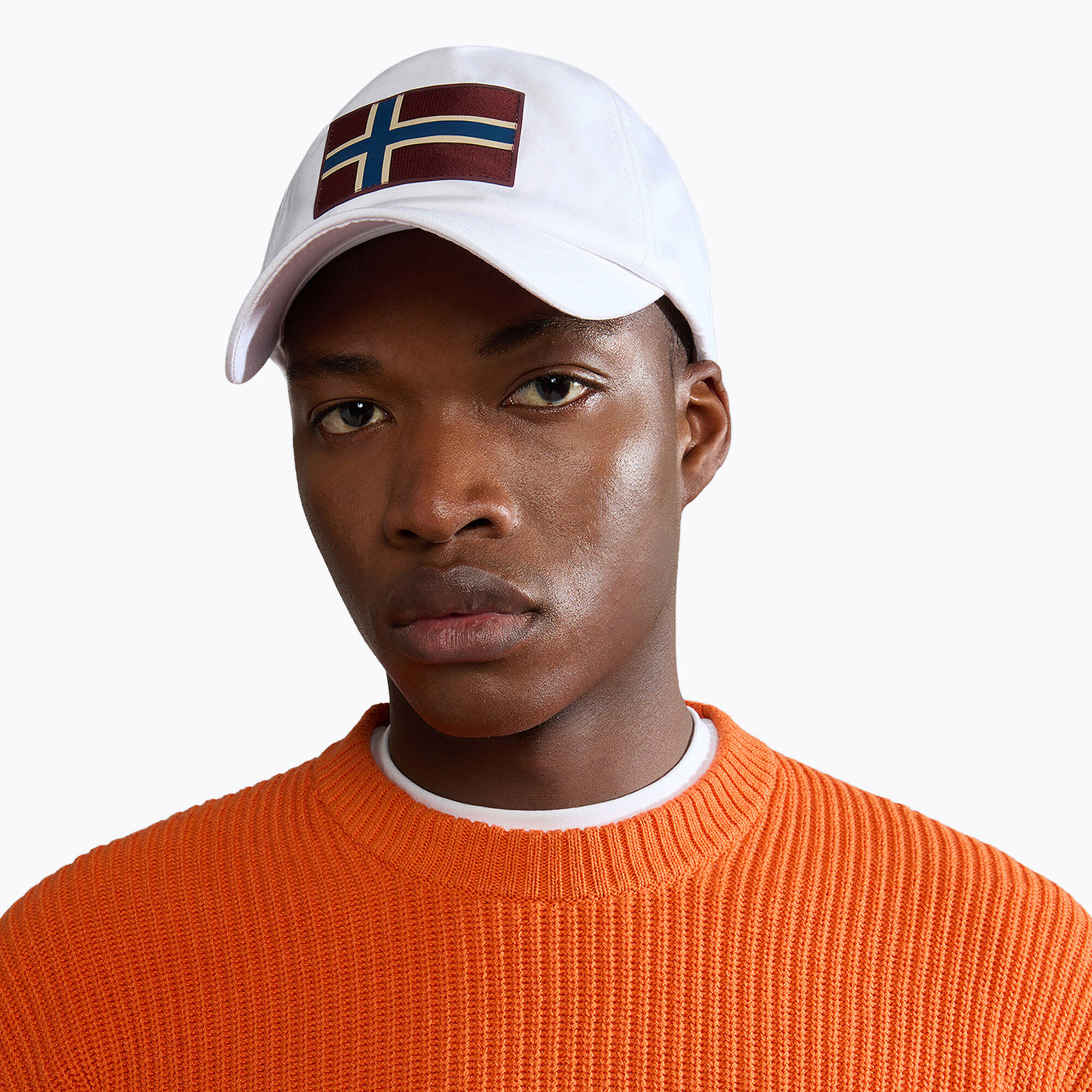 Gorra para niños unisex Napapijri Falis 2 en color blanco 5/6