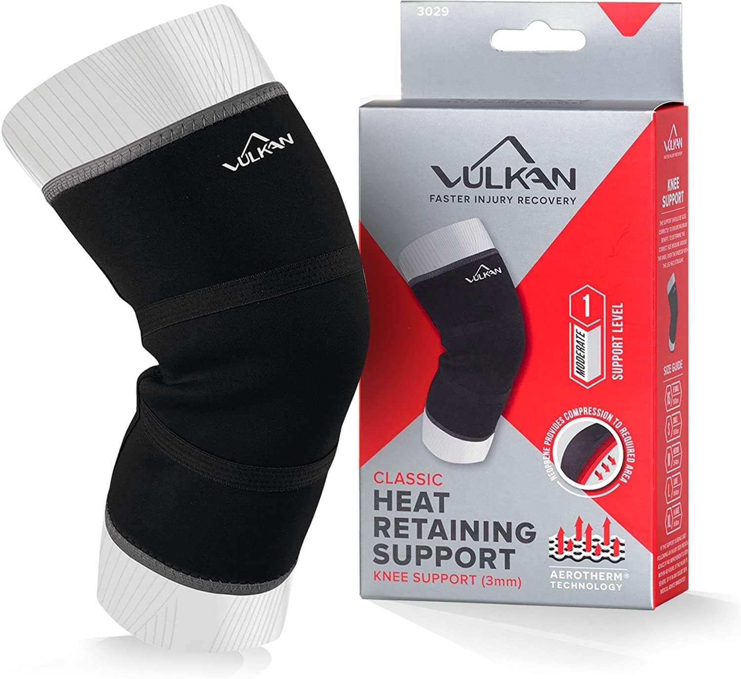 VULKAN Vulkan Classic Knee Support Brace, 3mm