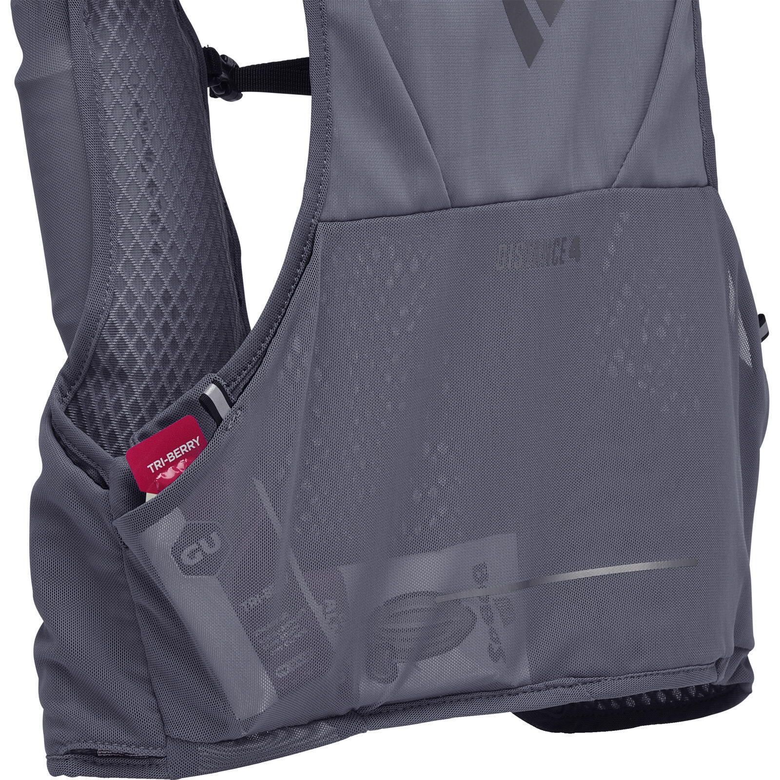 Laufweste Distance 4 Hydration Vest carbon 5/7
