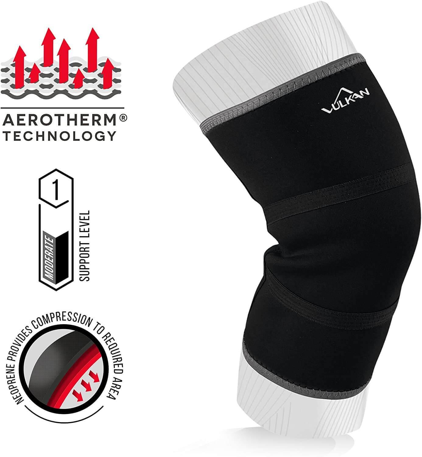 Vulkan Classic Knee Support Brace, 3mm 2/5