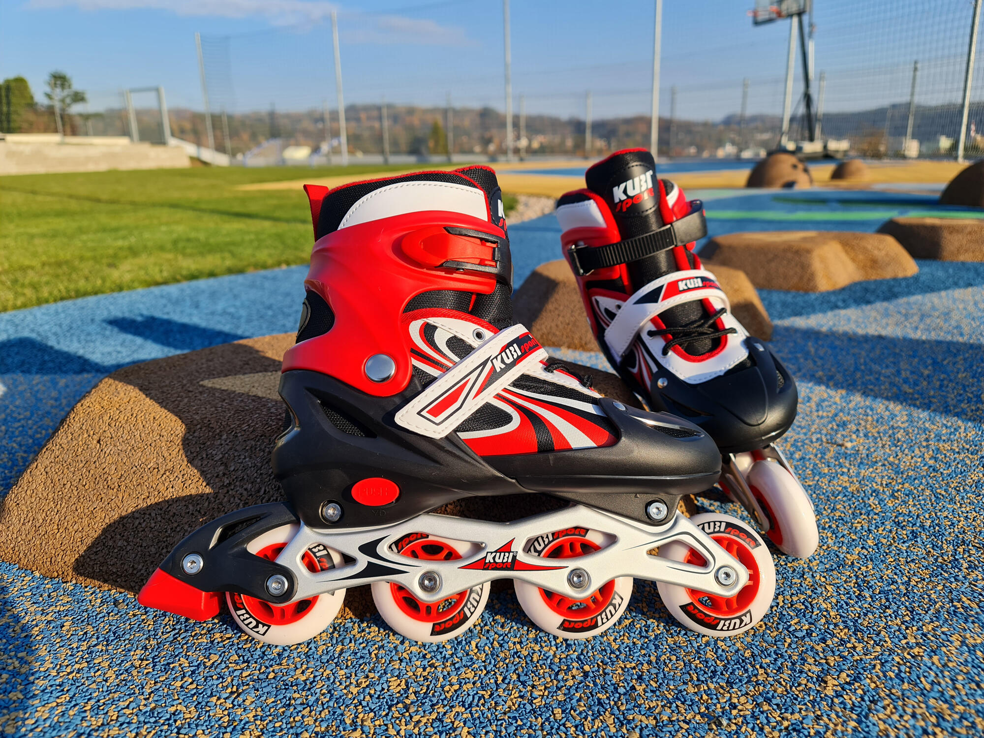 Dětské nastavitelné inline brusle CS310K 3/7
