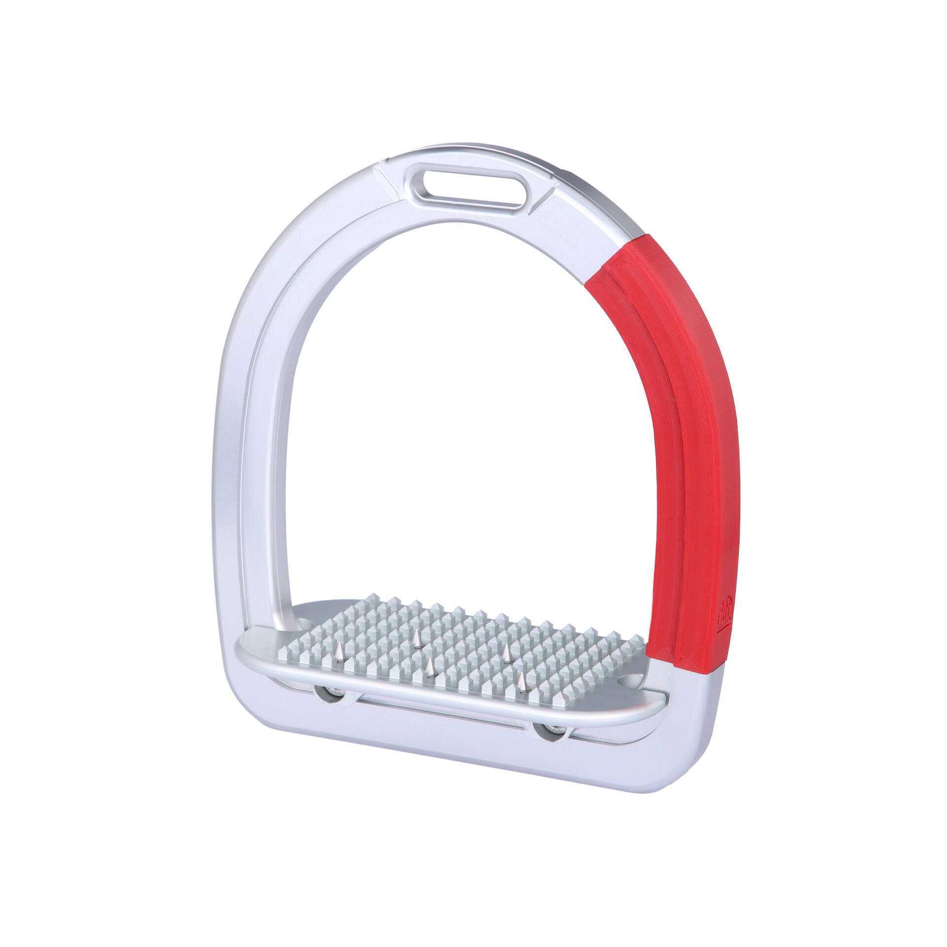 Estribos de seguridad de aluminio para suelos planos con puntas para niños. Alfa 1/1