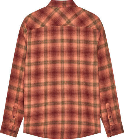 Fox Head survivalist flannel shirt - lange mouw, rust 2/2