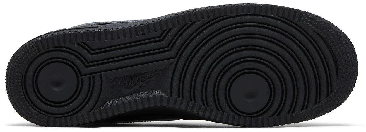 Nike Air Force 1 Low Supreme Black White 3/5