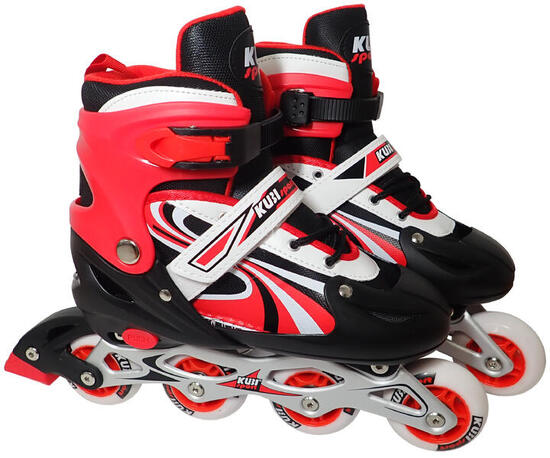 Patins à roues alignées pour enfants CS310K rouge taille