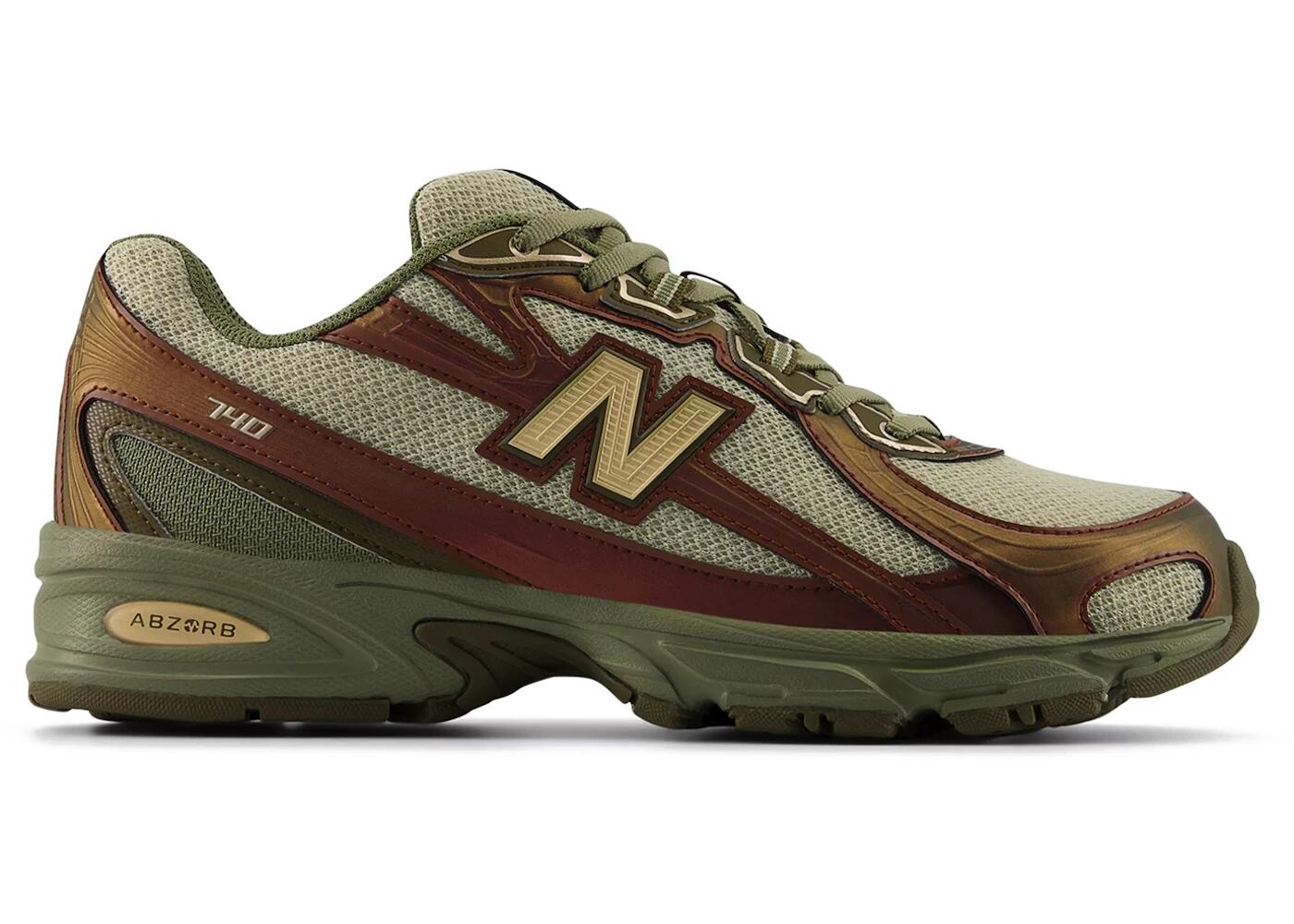 New Balance U740 AB2 chaussures de sport - Woodland/Dark Olivine 2/2