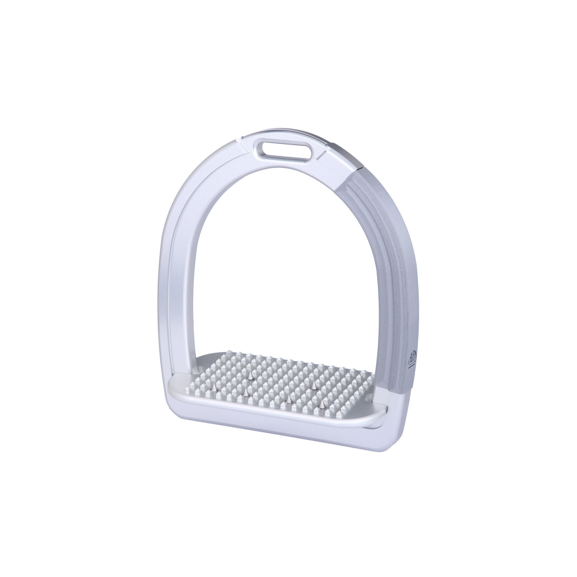 Estribos de seguridad de aluminio para suelo inclinado con puntas Alfa Jump Safe 1/1