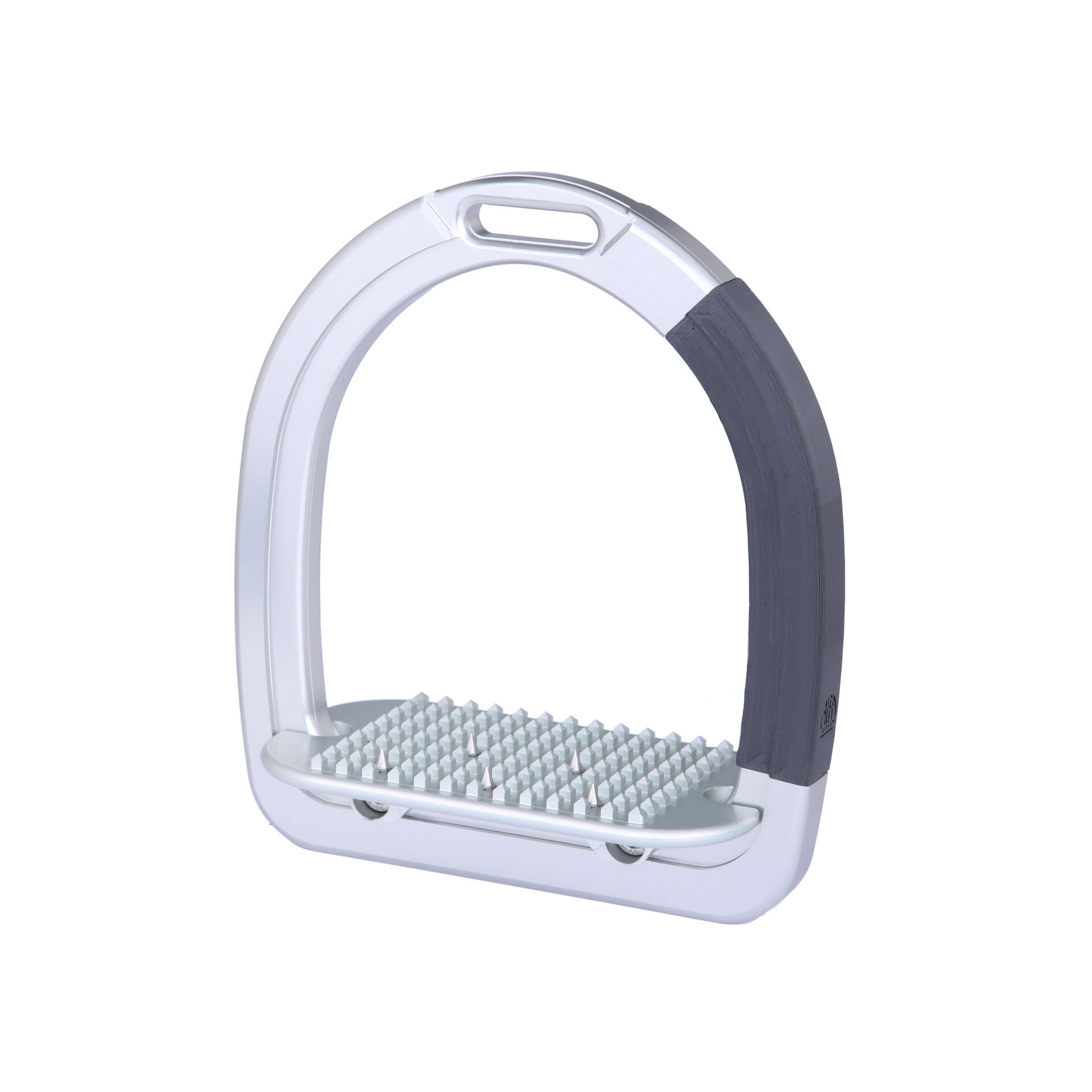 Estribos de seguridad de aluminio para suelos planos con puntas para niños. Alfa 1/1