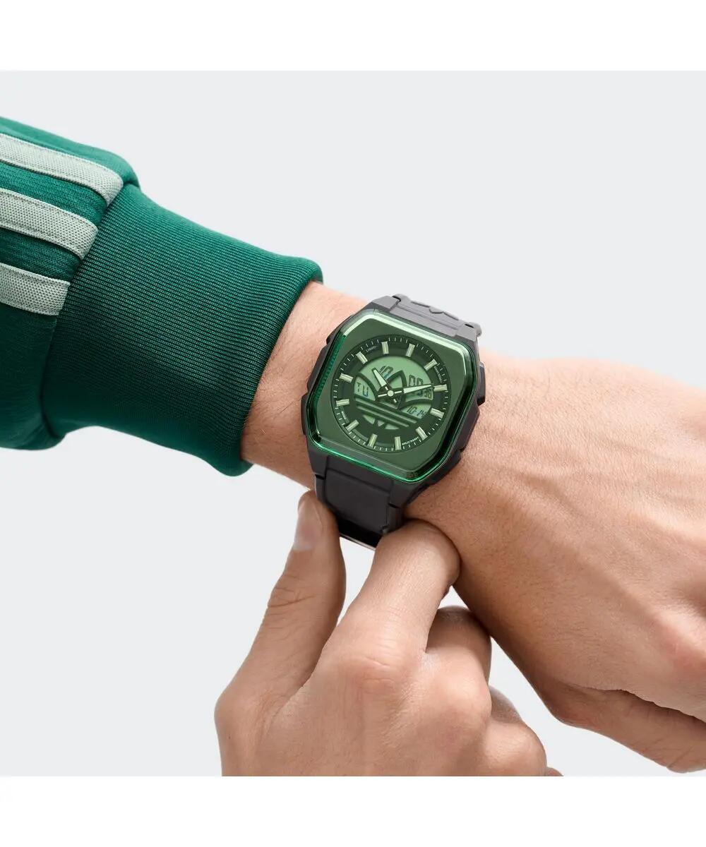 Adidas Originals Analoog En Digitaal  Horloge Zwart/LCD AOFH26018 4/6