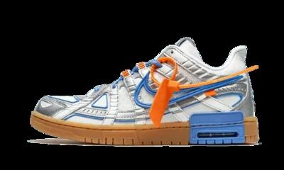 Schoenen - lifestyle - unisex - off-white rubber dunk - wit/university blue