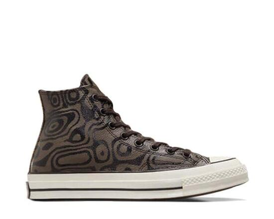Converse Chuck 70 Hi Wonka sneaker high-top in pelle - bark brown