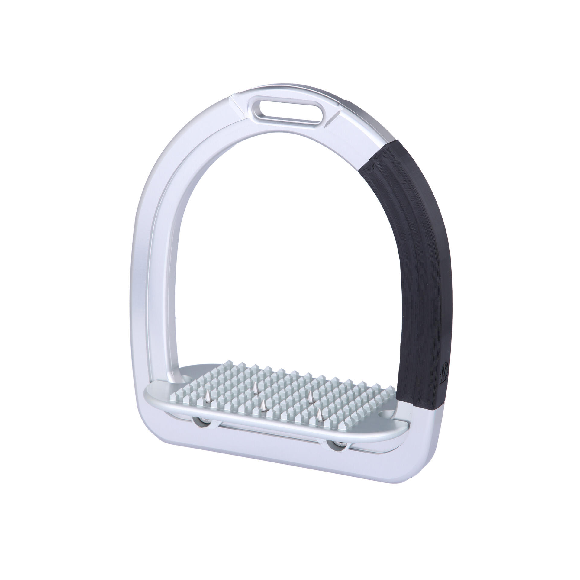 Estribos de seguridad de aluminio para suelos planos con puntas para niños. Alfa 1/1