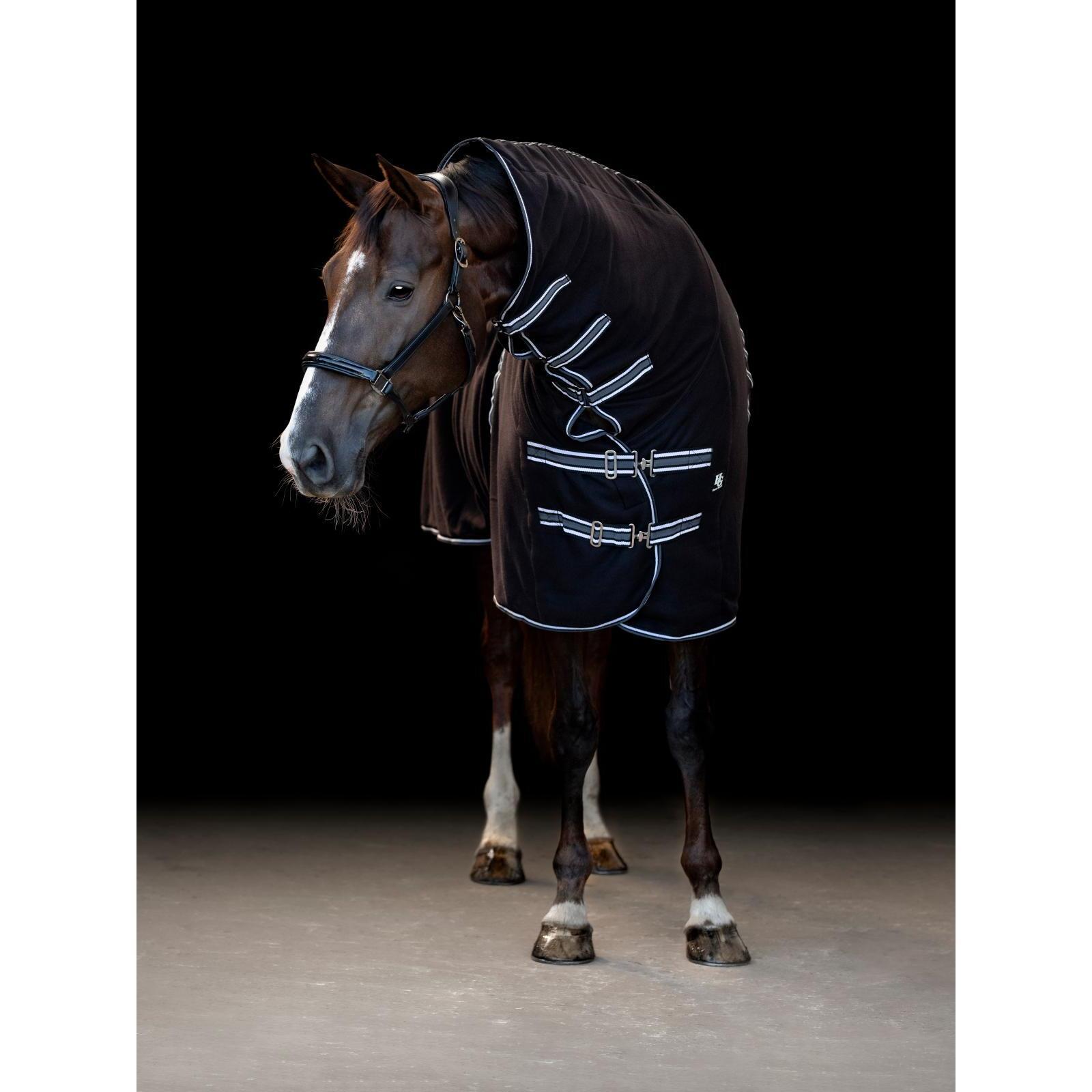 Manta polar para caballo con cuello HorseGuard 250g 3/3