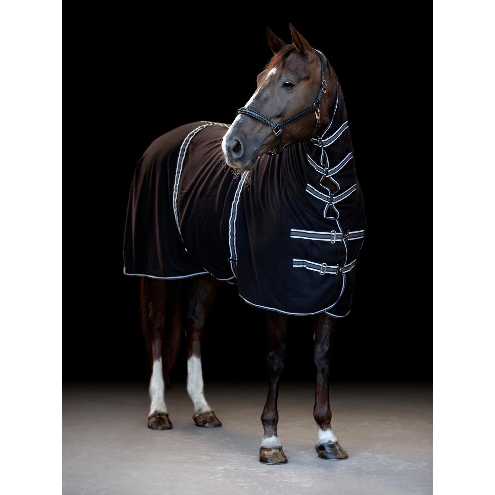 Manta polar para caballo con cuello HorseGuard 250g 2/3