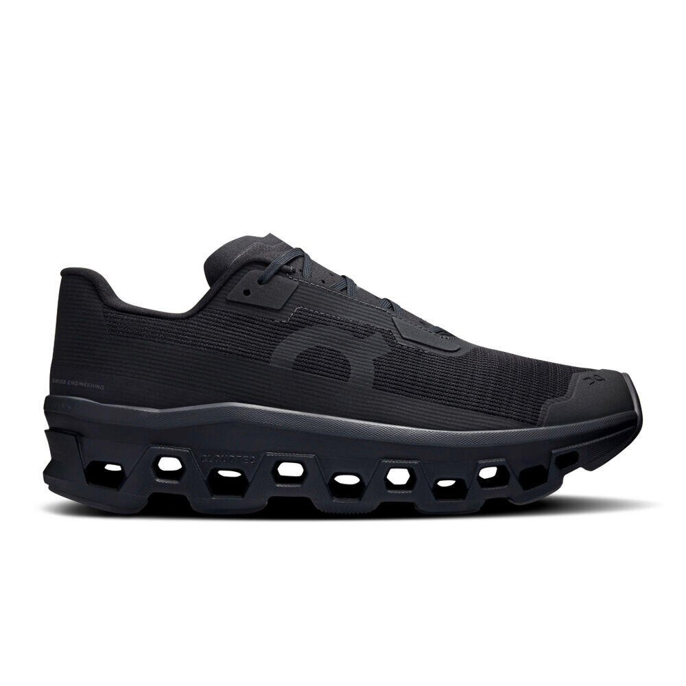 On Cloudmonster Void Black - men's sport walking shoes