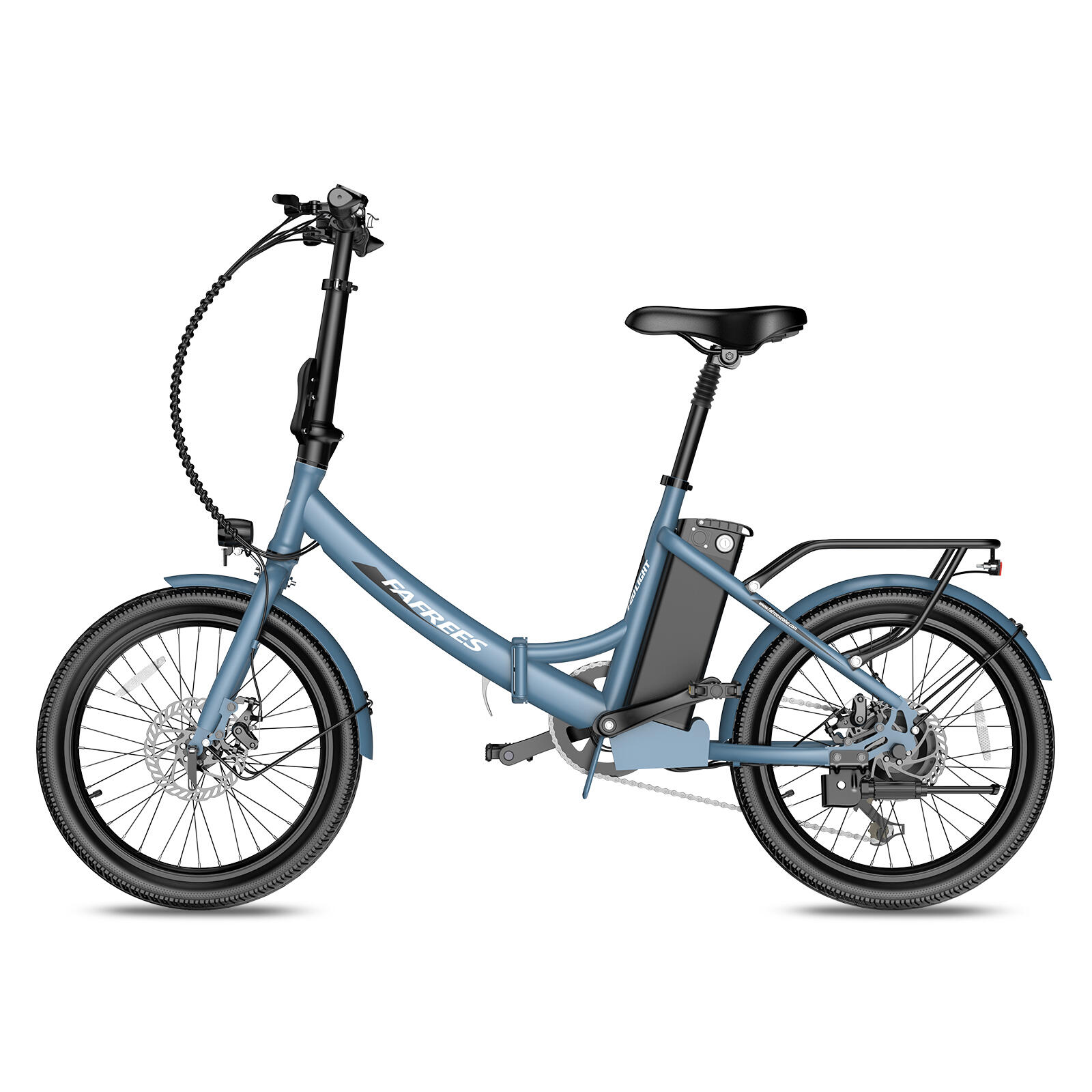 Bicicleta eléctrica plegable FAFREES F20 Light, batería 36V 20Ah, neumáticos 20" 2/11