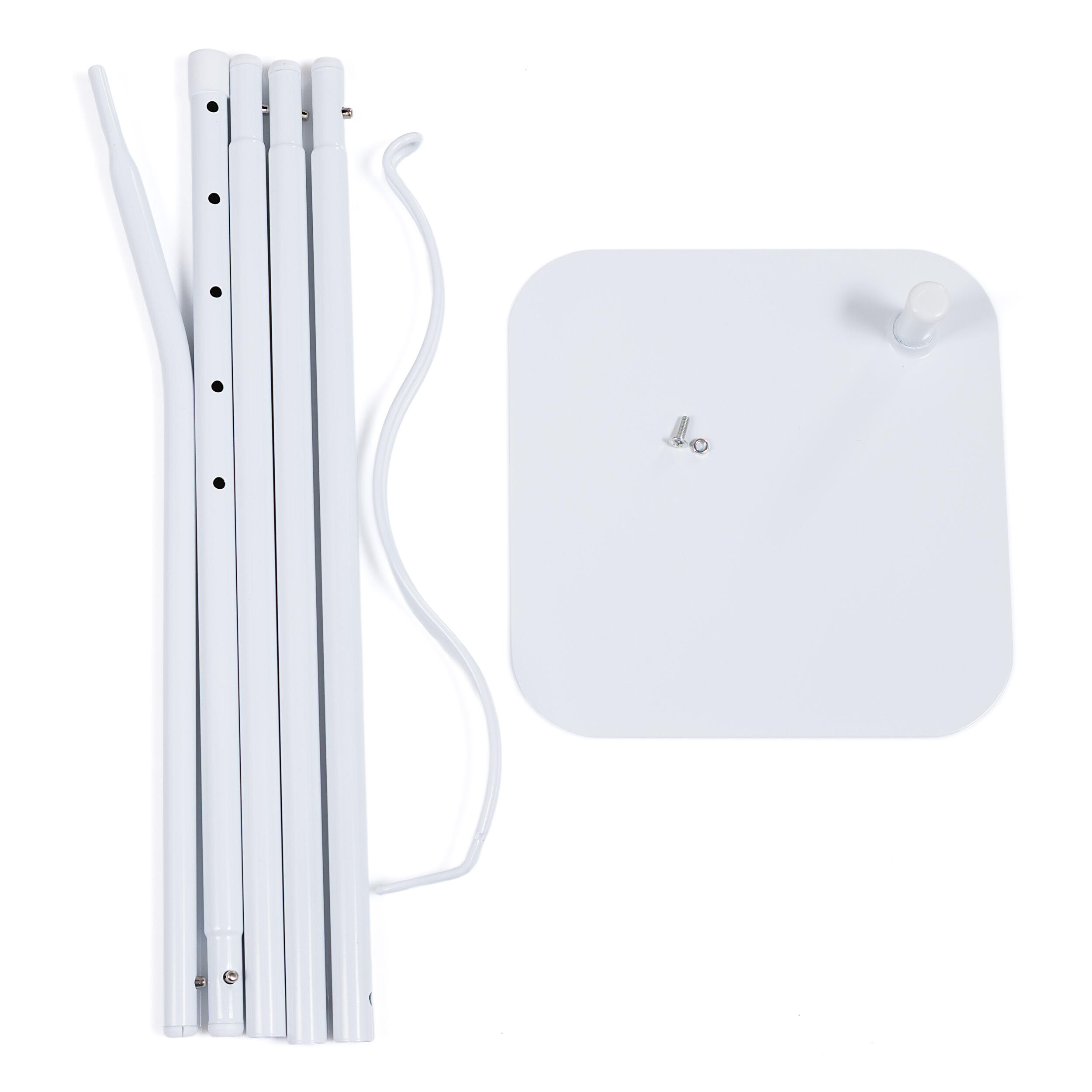 Breeze Piekstok Wit 2,35 m – Hoge Klamboe Ophangstok 6/7