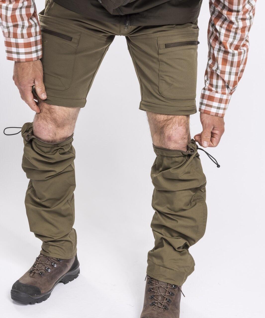 Pinewood Finnveden Hybrid Zip-Off Trouser Herren (H.Olive) Größe 58 3/7
