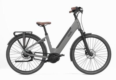 Qwic elan tour 500wh, shimano nexus, zwart