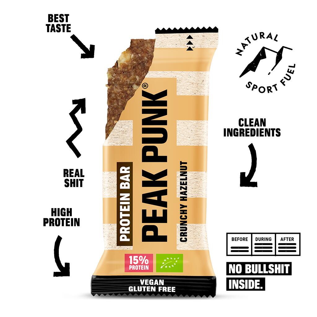 Protein Bar Crunchy Hazelnut 12x55g 3/3