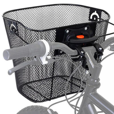 Wkm-mm metalen fietsmand voor aan het stuur wozinsky