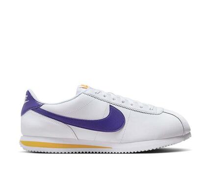 Nike Cortez Lakers - Sneaker weiss-Varsity Maize
