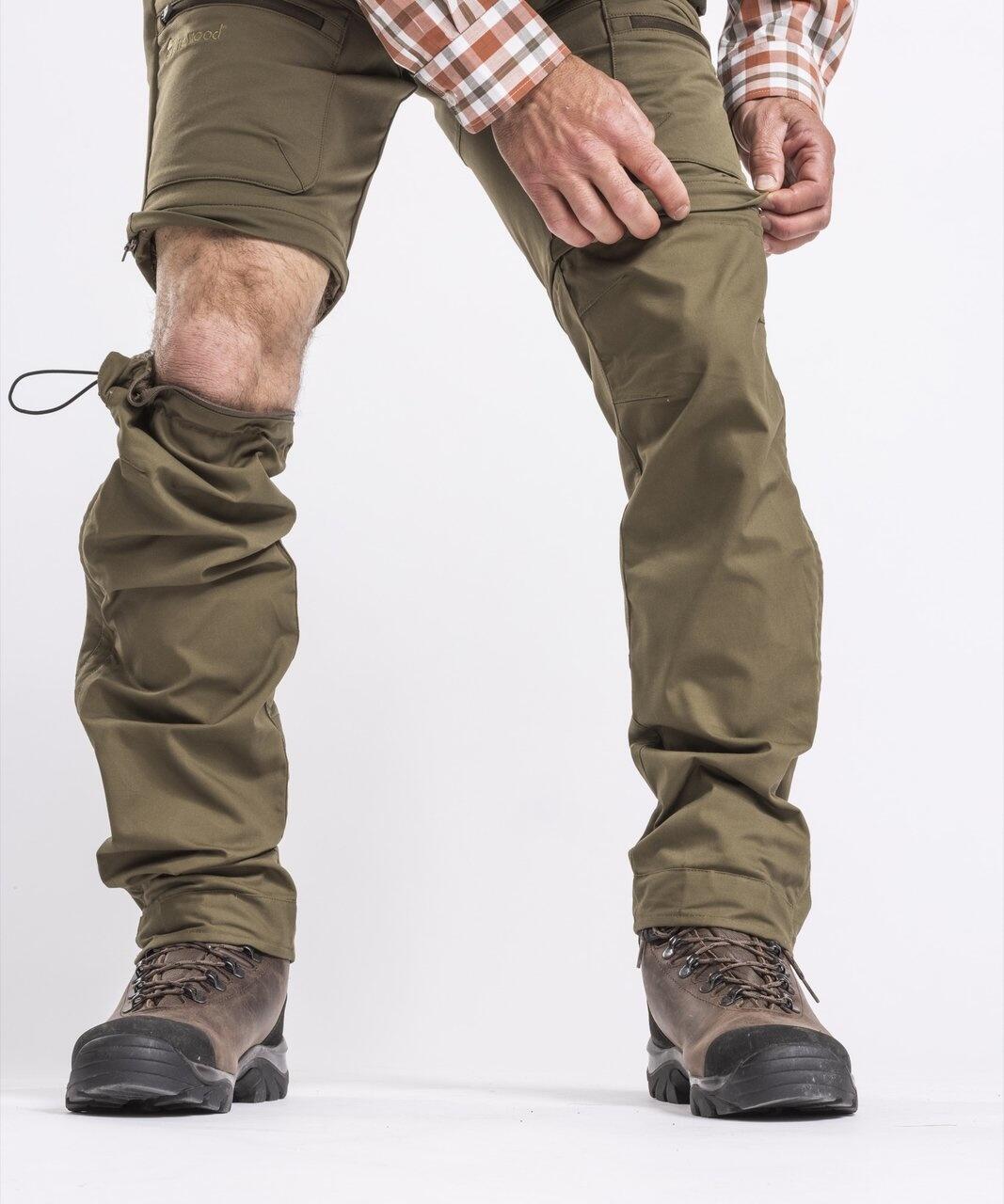Pinewood Finnveden Hybrid Zip-Off Trouser Herren (H.Olive) Größe 58 4/7