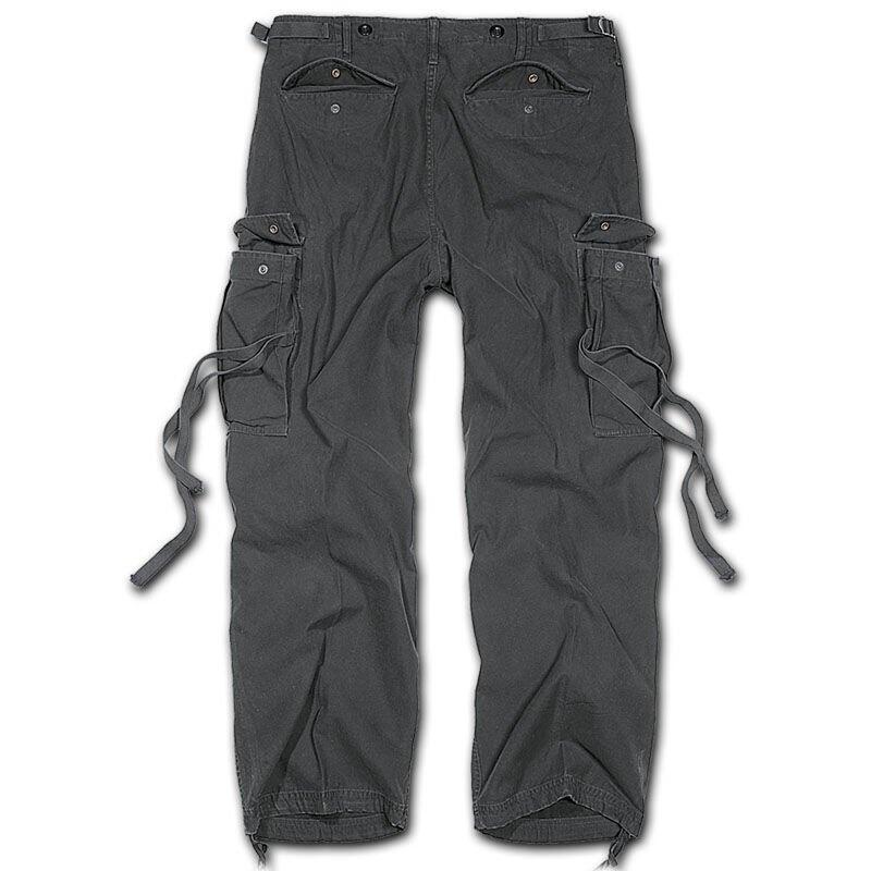 Brandit M65 Vintage Pants Herren (Black) Größe M 2/2