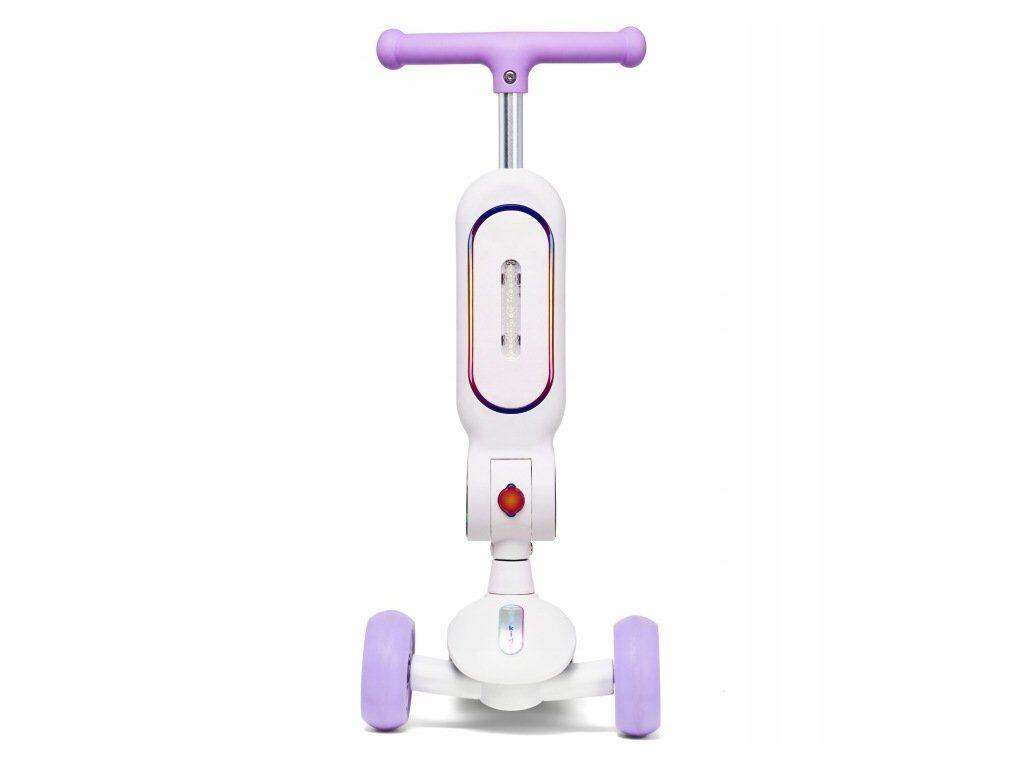 Vélo-trottinette 2-en-1 pour enfants Lumiloo avec plateforme lumineuse LED 7/7