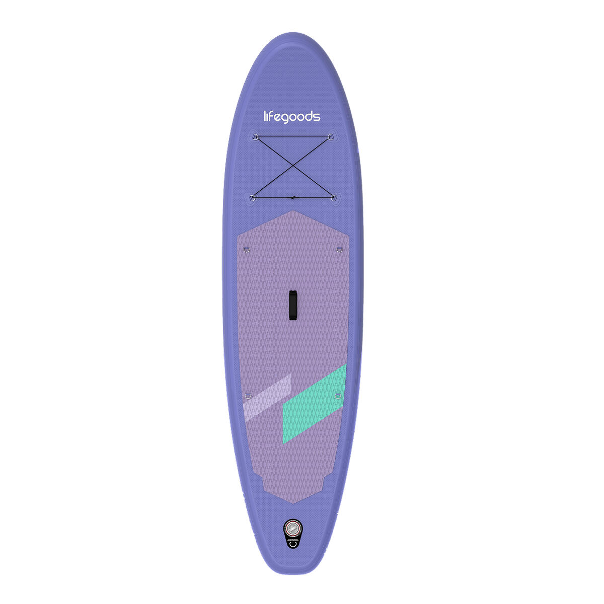 SUP Board Allround Compact - 300cm - max 100kg - beginners - Paars 2/6