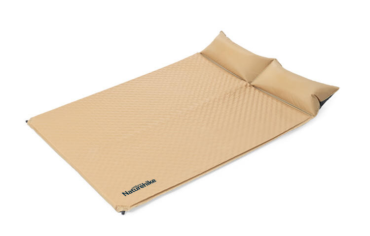 Naturehike couple inflatable mat with pillow 2/6