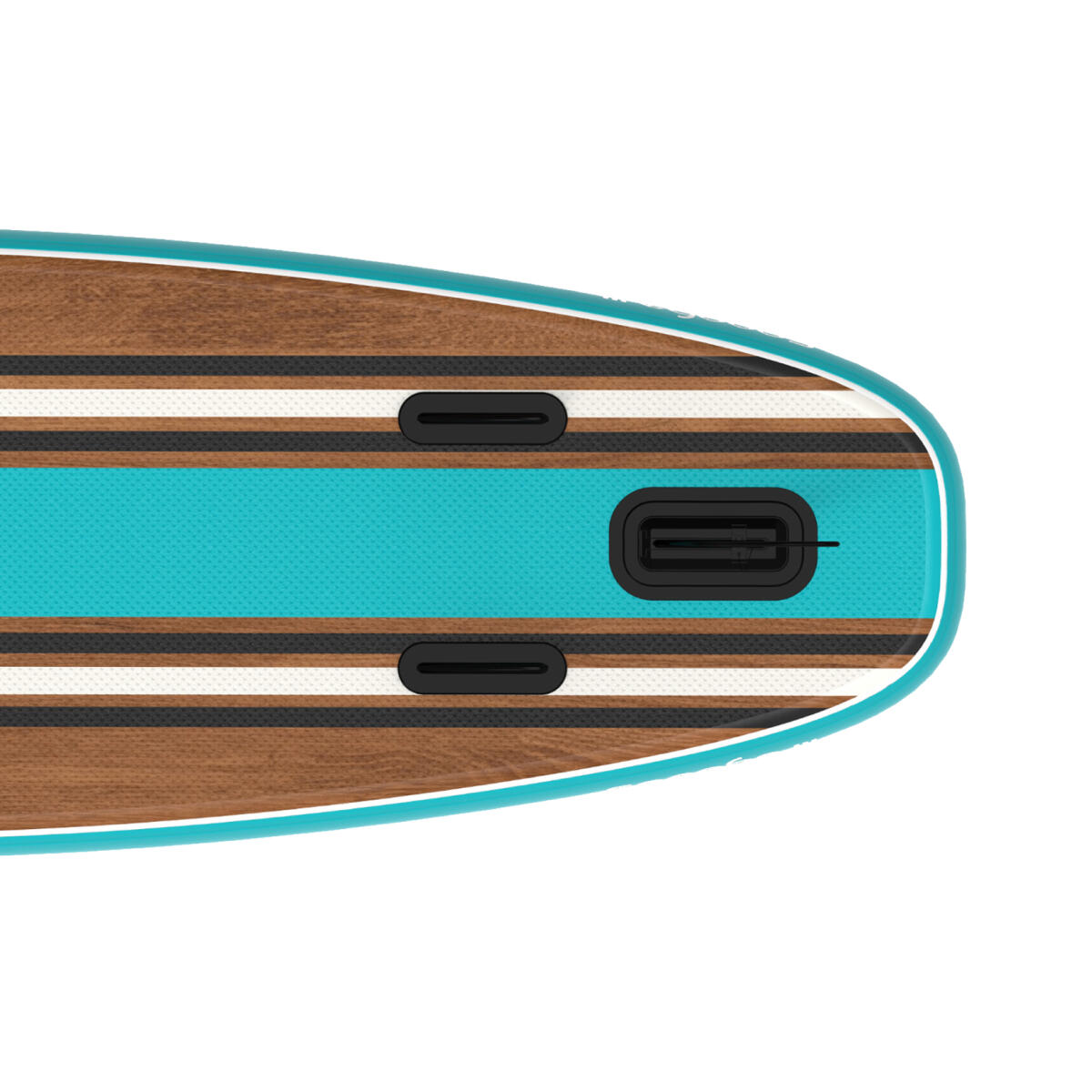 PaddlePro SUP Board - opblaasbaar - 320cm - max 150kg - Hout/Blauw 6/6