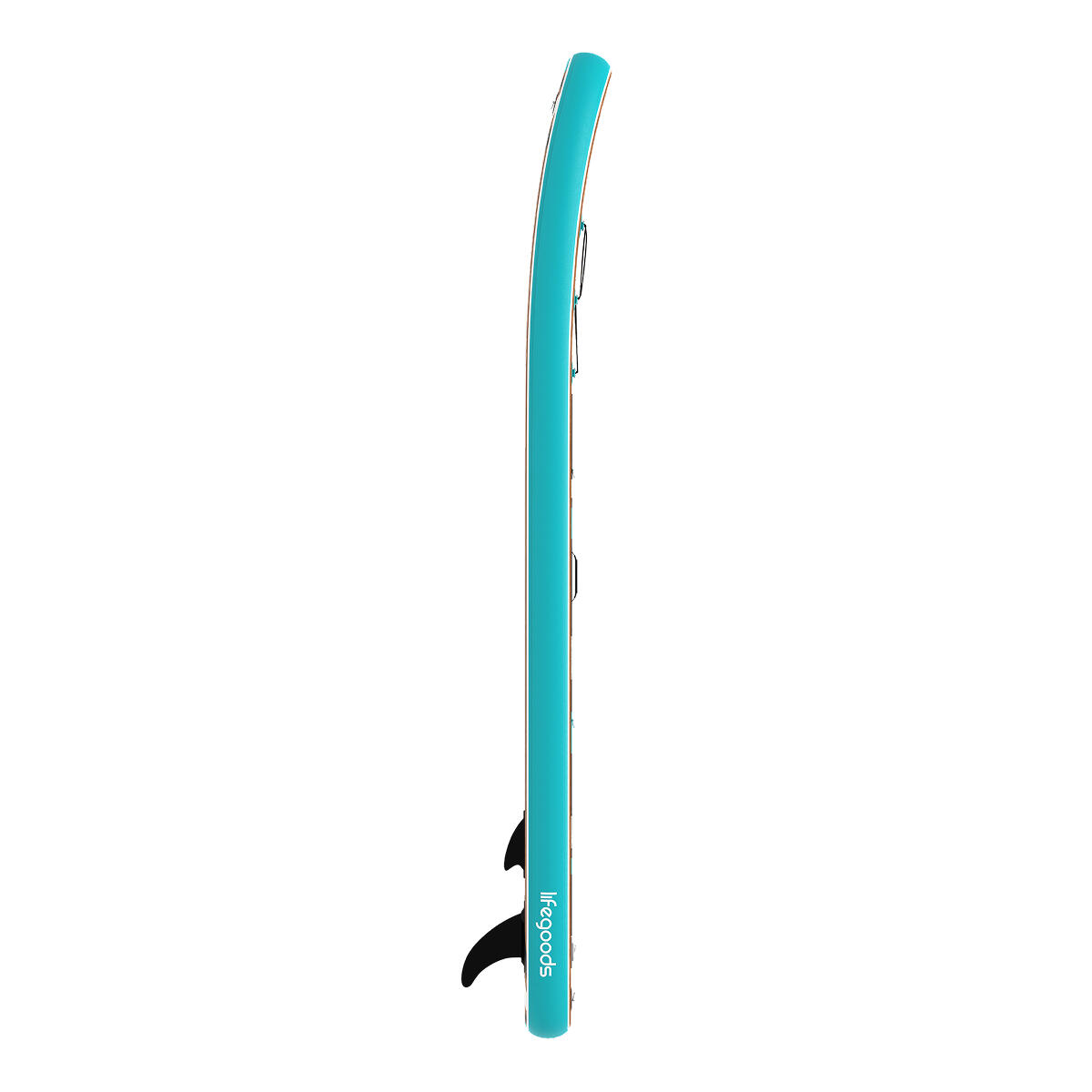 PaddlePro SUP Board - opblaasbaar - 320cm - max 150kg - Hout/Blauw 4/6