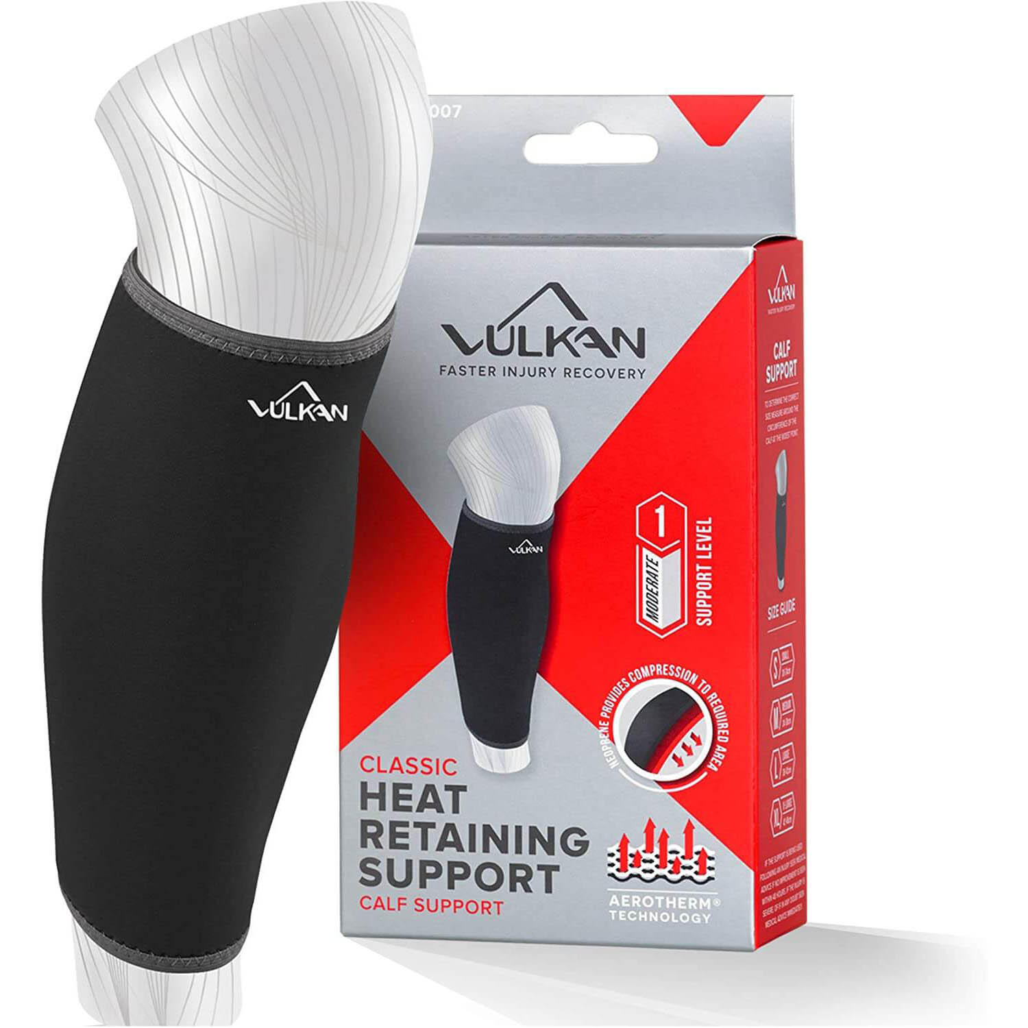 VULKAN Vulkan Classic Calf Support Brace