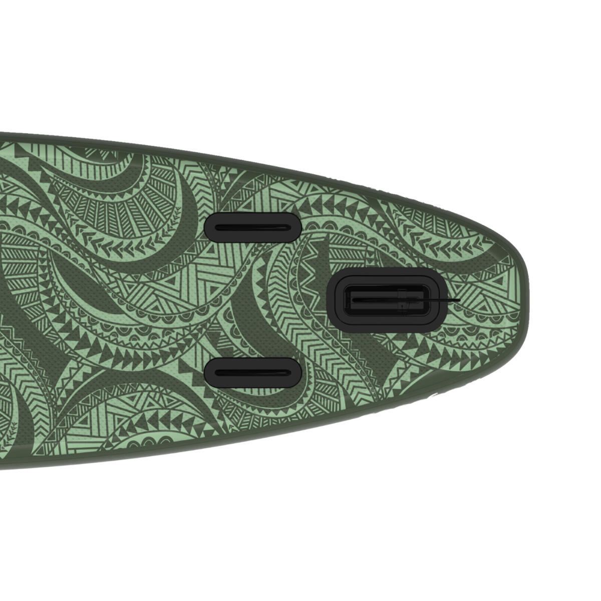 SUP Board Allround Compact - 300cm - max 100kg - beginners - Groen/Legergroen 6/6