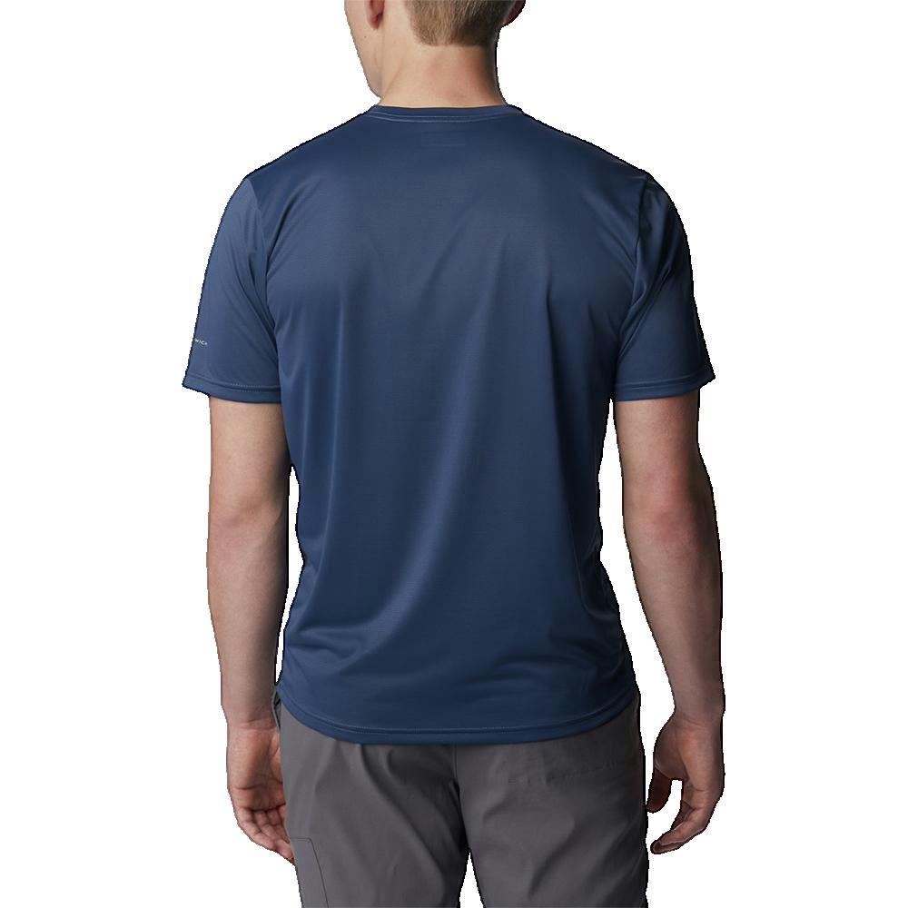 T-shirt Columbia Hike™ Crew grigio uomo outdoor 2/5